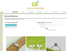 Tablet Screenshot of coolandinteresting.com